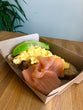 Smoked Salmon, Avocado + Scrambled Egg on Toast